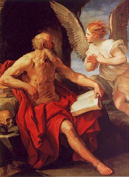 Guido Reni Saint Jerome and the Angel